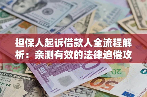 济南担保人起诉借款人全流程解析：亲测有效的法律追偿攻略